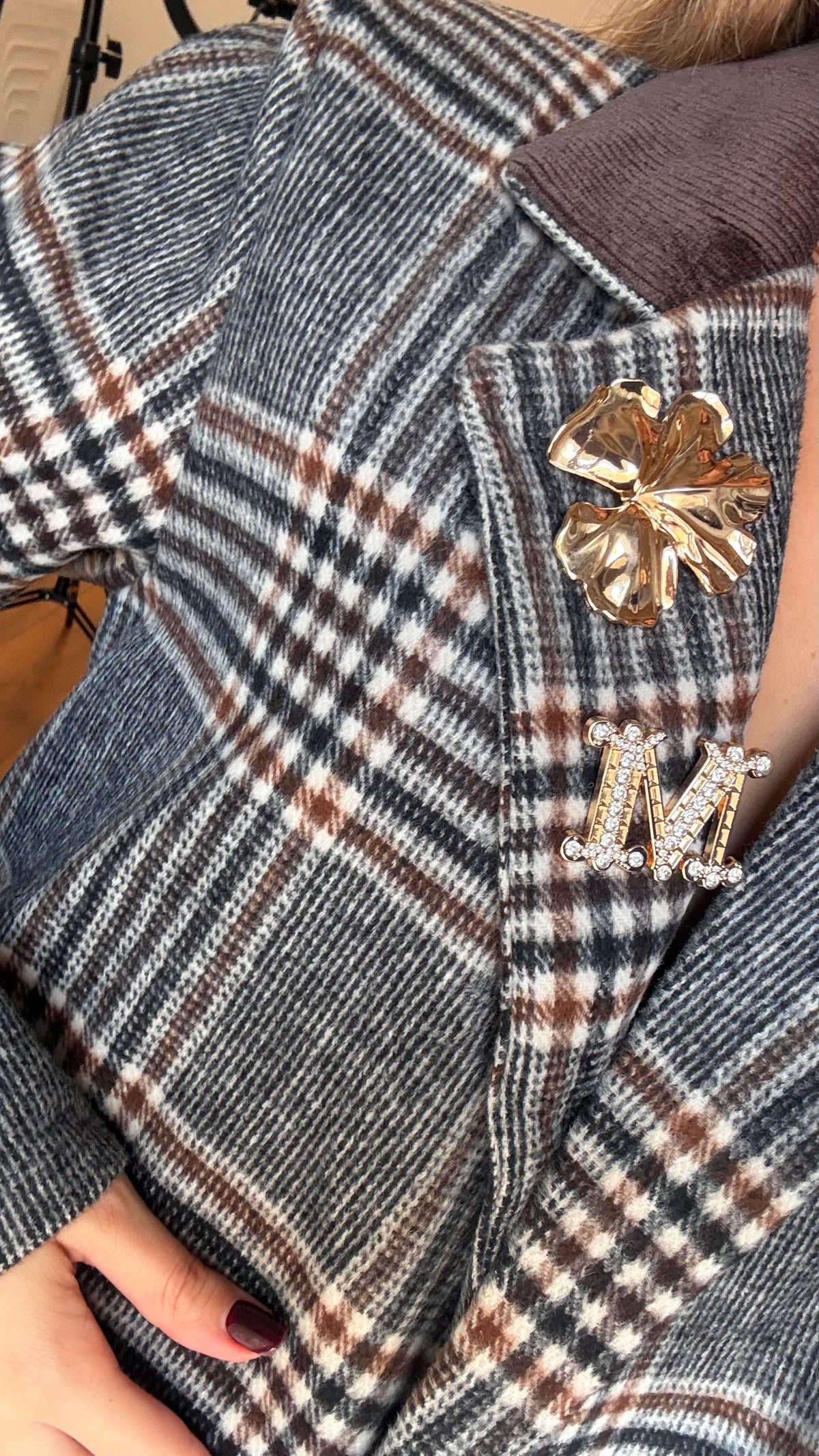 Giacca Tartan