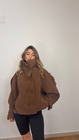 Giacca Doppiopetto camoscio