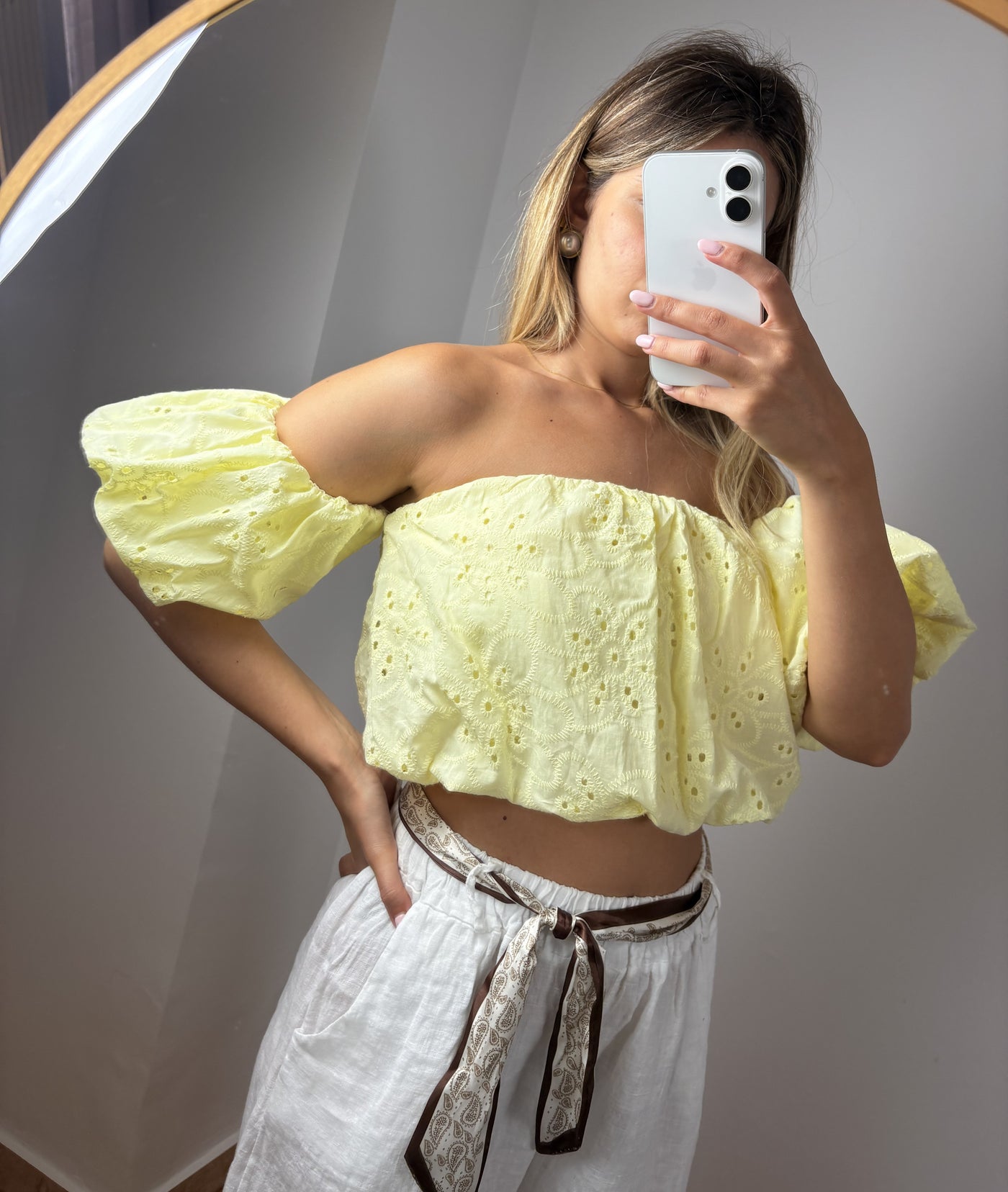 Top in pizzo SANGALLO