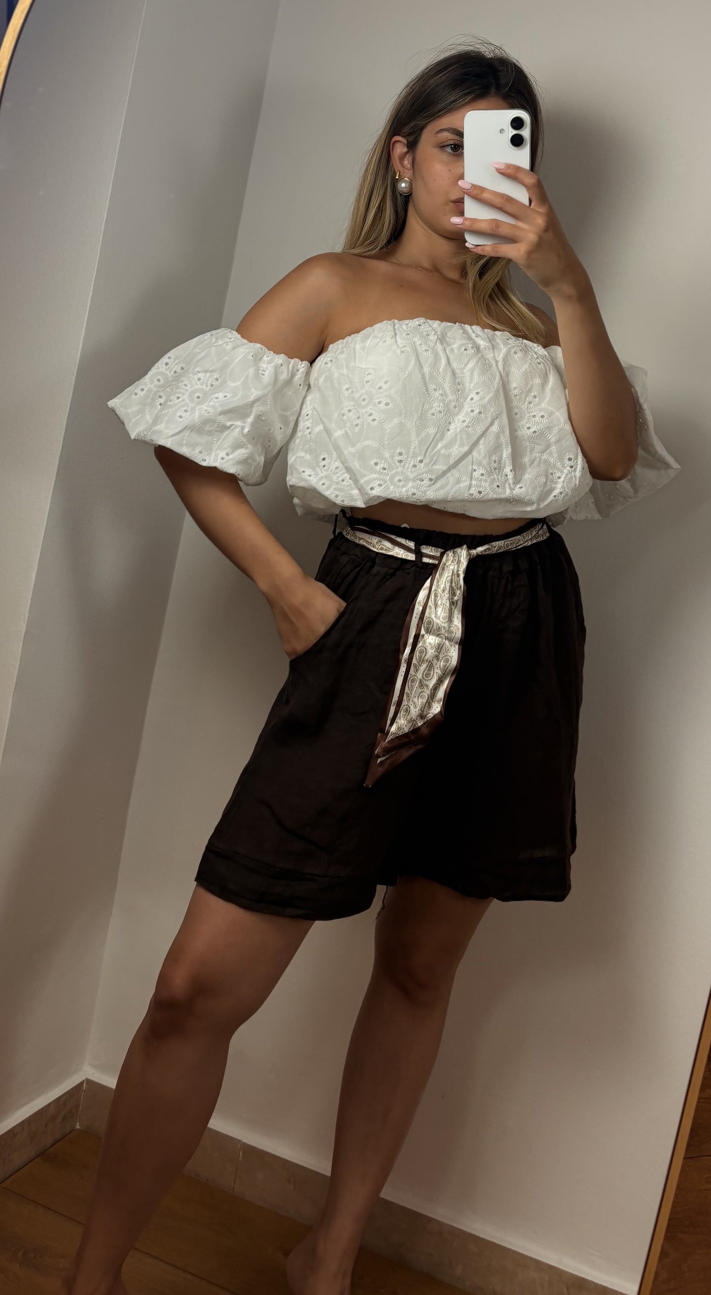 Top in pizzo SANGALLO