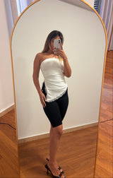 Top a fascia pizzo