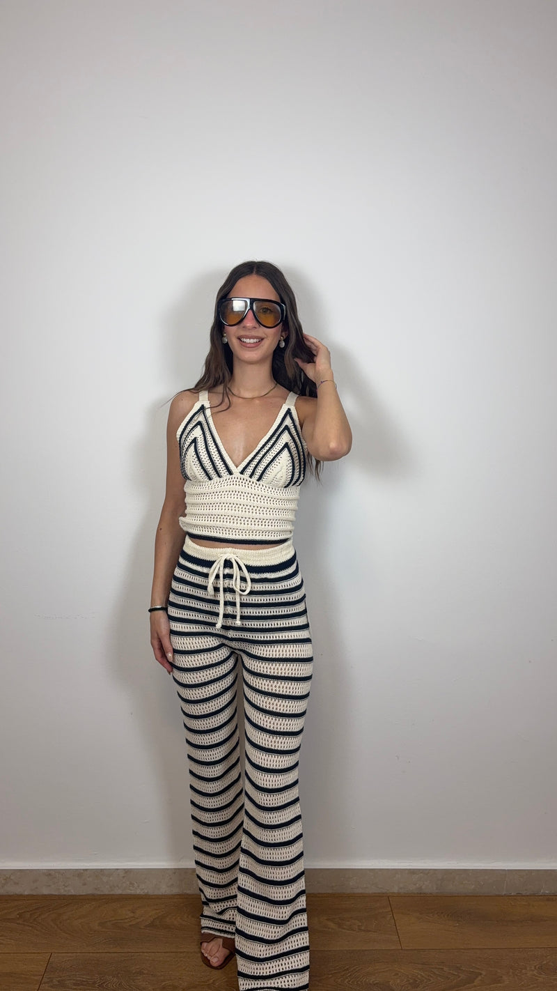 Coordinato Crochet Lungo