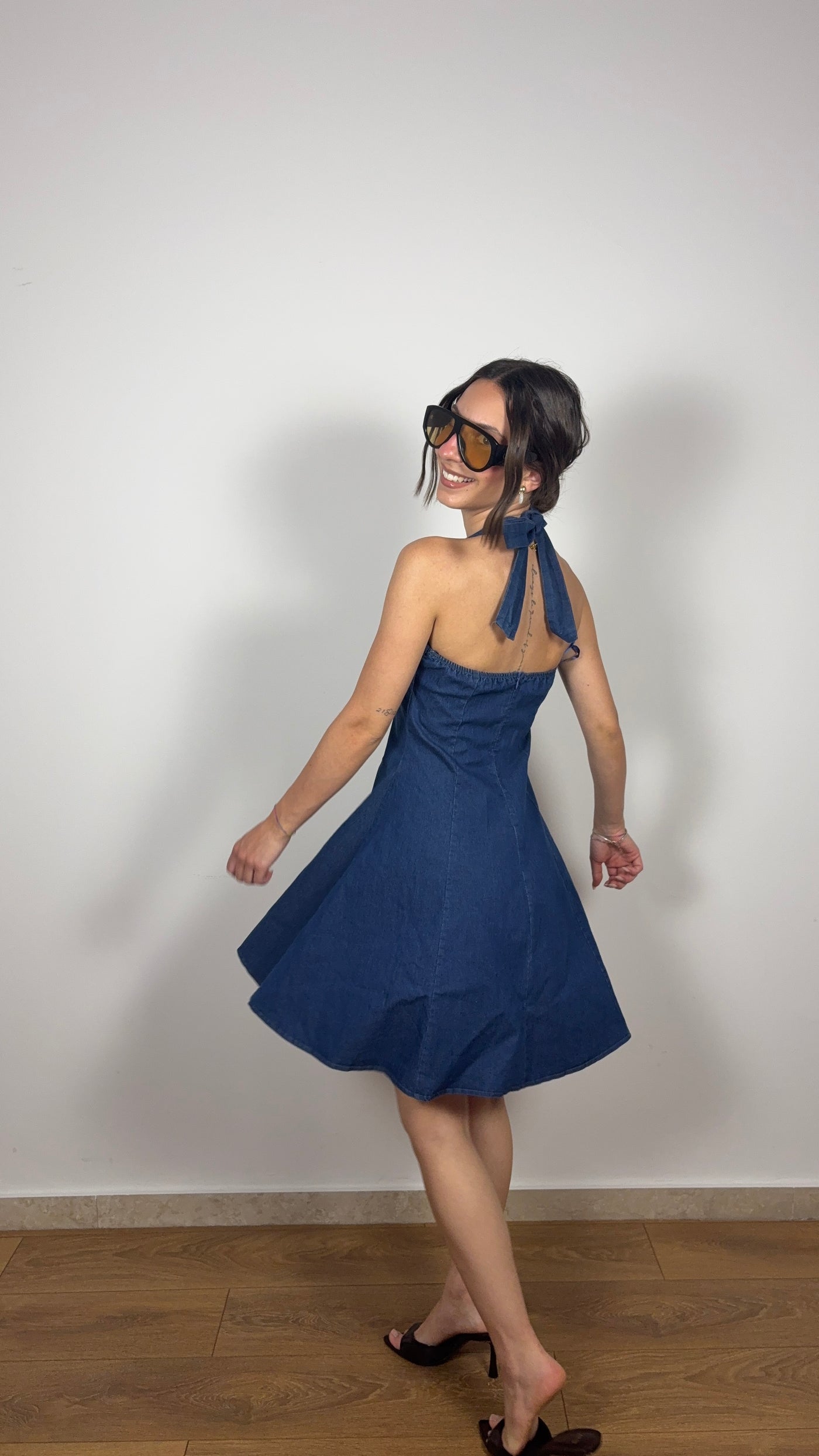 Abito in Denim Blu - FLAIR WOMAN